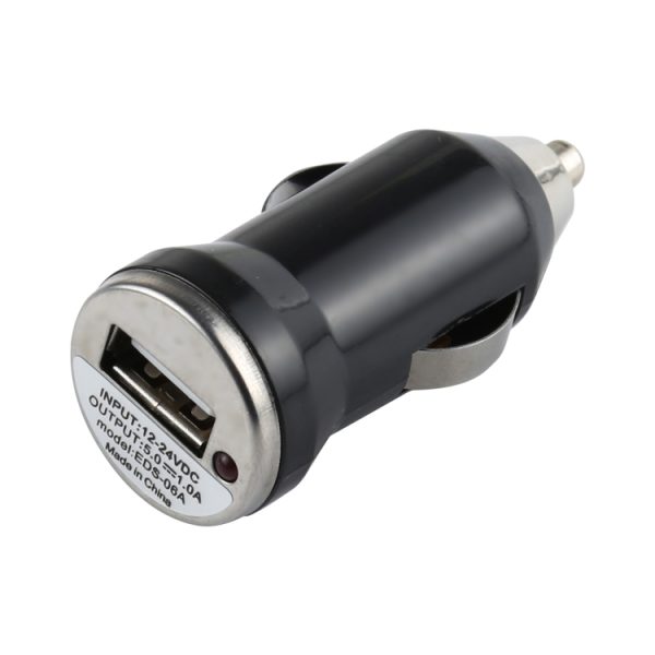 DC 5V / 1A USB-autolader voor Galaxy SIV / i9500 / SIII / i9300 / i8190 / S7562 / i8750 / i9220 / N7000 / i9100 / i9082 / BlackBerry Z10 / HTC X920e / Nokia / Andere mobiele telefoons