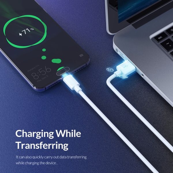 1 m USB 2.0 naar USB-C / Type-C 3.1-kabel