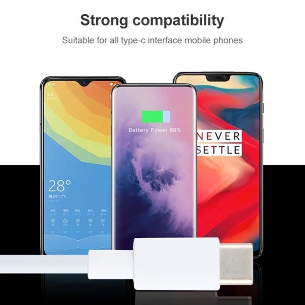 1 m USB 2.0 naar USB-C / Type-C 3.1-kabel