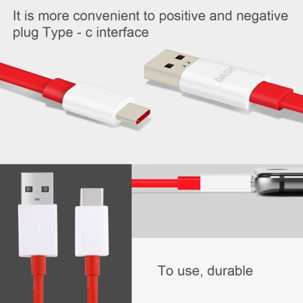 USB-C oplaad / datakabel, lengte: 1m