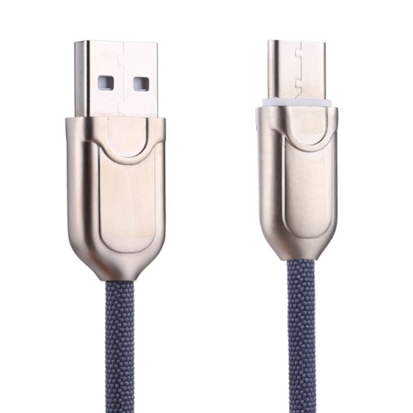 1 m 2A USB-C / Type-C naar USB 2.0 datasynchronisatie snellaadkabel