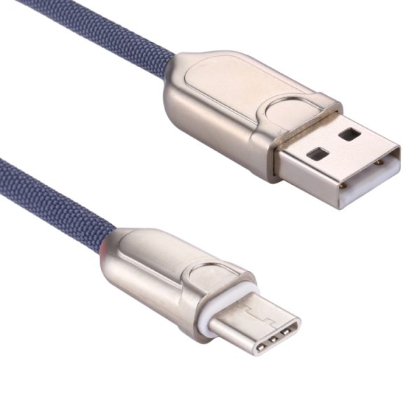 1 m 2A USB-C / Type-C naar USB 2.0 datasynchronisatie snellaadkabel