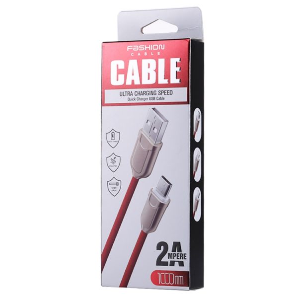 1 m 2A USB-C / Type-C naar USB 2.0 datasynchronisatie snellaadkabel