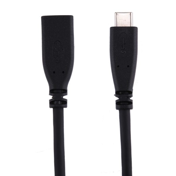 1 m USB-C / Type-C 3.1 mannelijk naar USB-C / Type-C vrouwelijke connectoradapterkabel, 1m