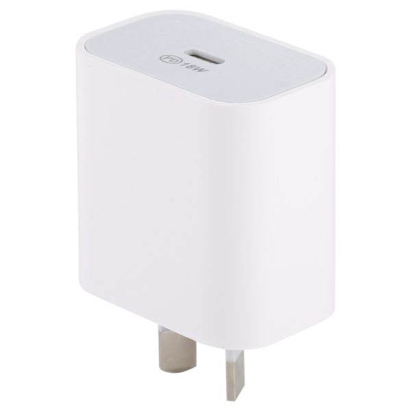 PD18W-A5 18W PD-lichtnetadapter-wandoplader, AU-stekker