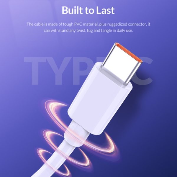 6A USB3.0 mannelijk naar USB-C / type-C mannelijk datakabel, kabellengte: 1m