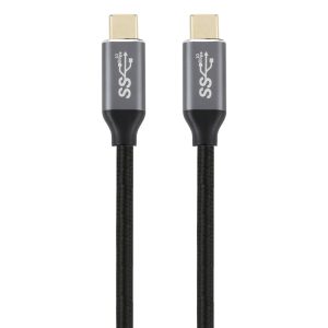 USB-C / Type-C Mannelijk naar USB-C / Type-C Mannelijk Transmissiegegevens Oplaadkabel, Kabellengte: 0,5 m