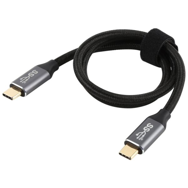 USB-C / Type-C Mannelijk naar USB-C / Type-C Mannelijk Transmissiegegevens Oplaadkabel, Kabellengte: 0,5 m