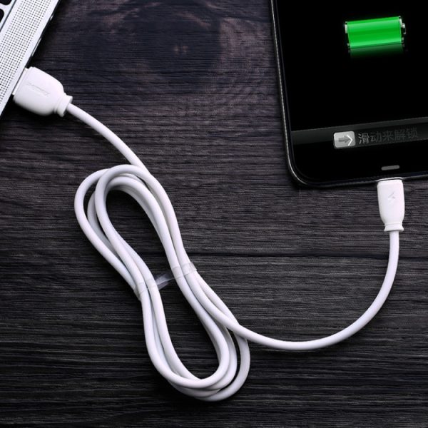 REMAX RC-138a 2.4A USB naar USB-C / Type-C Suji Pro snellaaddatakabel, kabellengte: 1m, USB-C / Type-C
