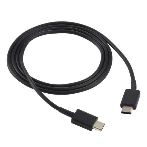 33W 6A USB-C / Type-C mannelijk naar USB-C / Type-C mannelijk snellaaddatakabel voor Samsung Galaxy Note 10, kabellengte: 1m