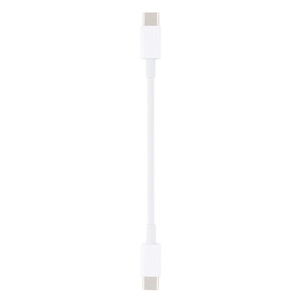 USB-C / Type-C naar USB-C / Type-C PD Datakabel voor snel opladen en synchroniseren, kabellengte: 14 cm, 14cm Type-C to Type-C White
