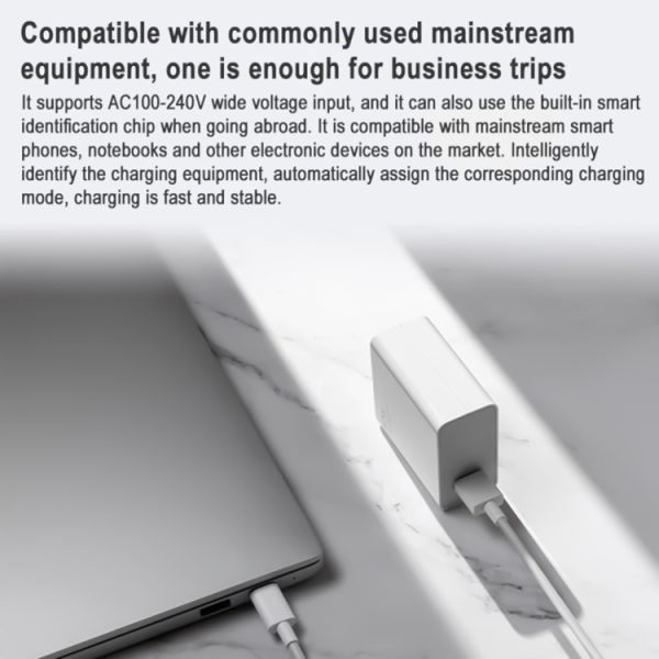 Originele Xiaomi MDY-12-ES 67W USB-poort snellaad-wandoplader + Type-C-kabel, Amerikaanse stekker, MDY-12-ES