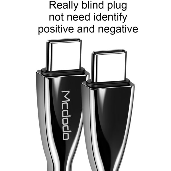 Mcdodo CA-5890 Excellence Series 3A Type-C naar Type-C-kabel, lengte: 1,5 m