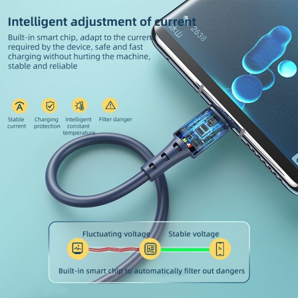 REMAX RC-068 PD 65W Type-C / USB-C naar Type-C / USB-C Hoge elastische TPE snellaaddatakabel, lengte: 1m, Type-C to Type-C