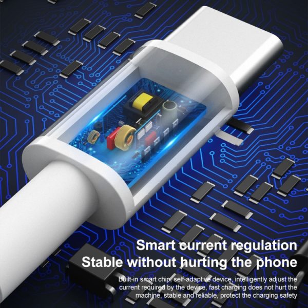 IVON CA203 60W PD USB-C / TYPE-C tot USB-C / Type-C Snelle oplaadgegevenskabel, kabellengte: 1m