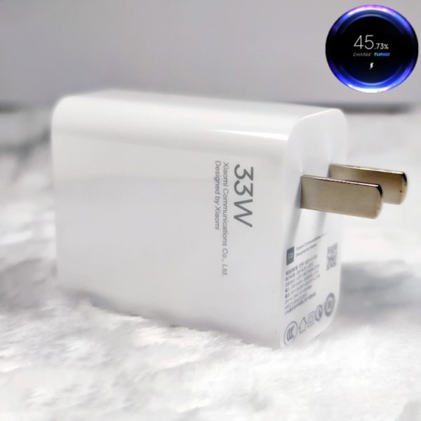 Originele Xiaomi 33W USB-oplader Set II, US Plug
