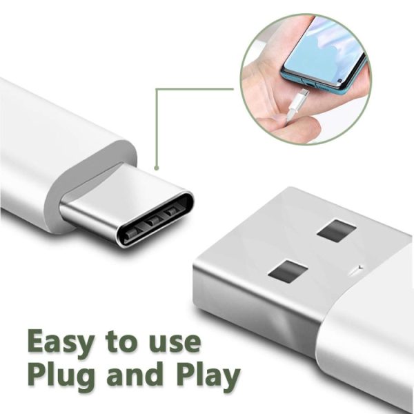 1 m USB-C/Type-C naar USB 2.0 data-/oplaadkabel