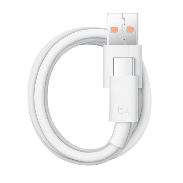 Originele Huawei CC790 USB Type-A naar USB-C / Type-C Interface 6A Datakabel, Kabellengte: 1m