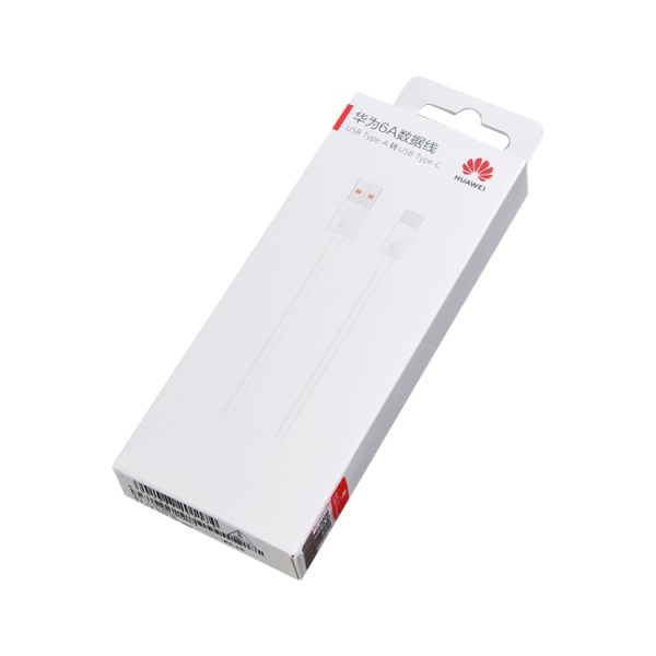 Originele Huawei CC790 USB Type-A naar USB-C / Type-C Interface 6A Datakabel, Kabellengte: 1m