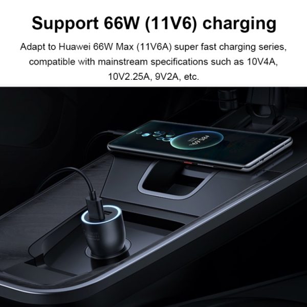Originele Huawei CC790 USB Type-A naar USB-C / Type-C Interface 6A Datakabel, Kabellengte: 1m