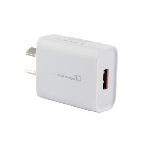 QC 3.0 18W 3A enkele USB-interface-oplader, AU-stekker