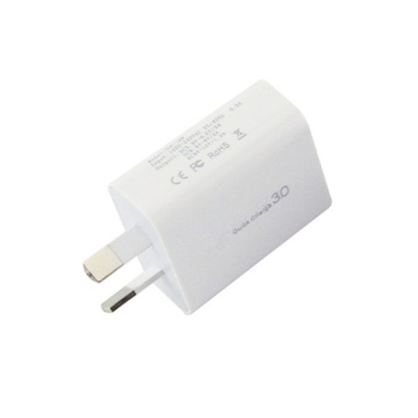 QC 3.0 18W 3A enkele USB-interface-oplader, AU-stekker