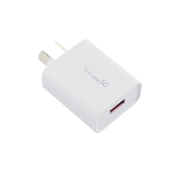 QC 3.0 18W 3A enkele USB-interface-oplader, AU-stekker