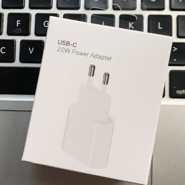 PD 20W enkele USB-C / Type-C-interface reisoplader, EU-stekker