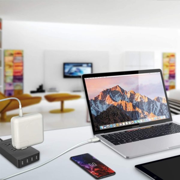 PD3.0 30W USB-C / Type-C-interface Universele reisoplader met afneembare voet, AU-stekker