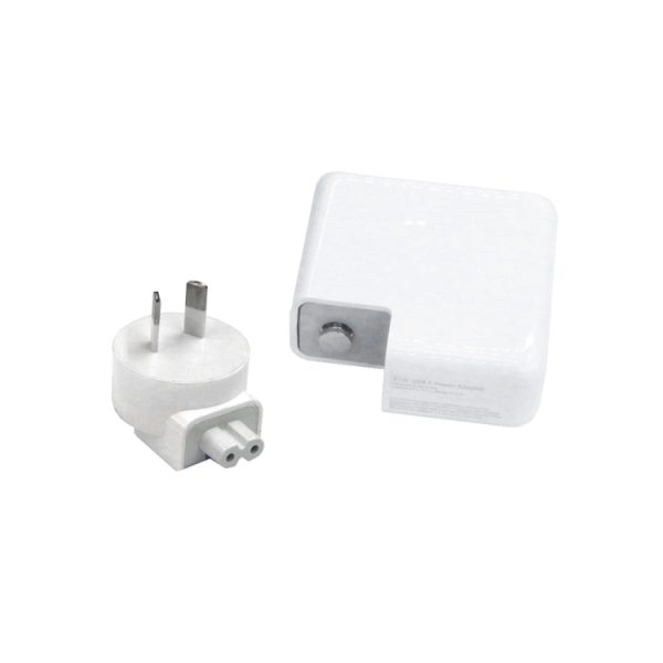 2 in 1 PD3.0 30W USB-C / Type-C reisoplader met afneembare voet + PD3.0 3A USB-C / Type-C naar 8-pins snellaaddatakabelset, kabellengte: 1m, AU-stekker