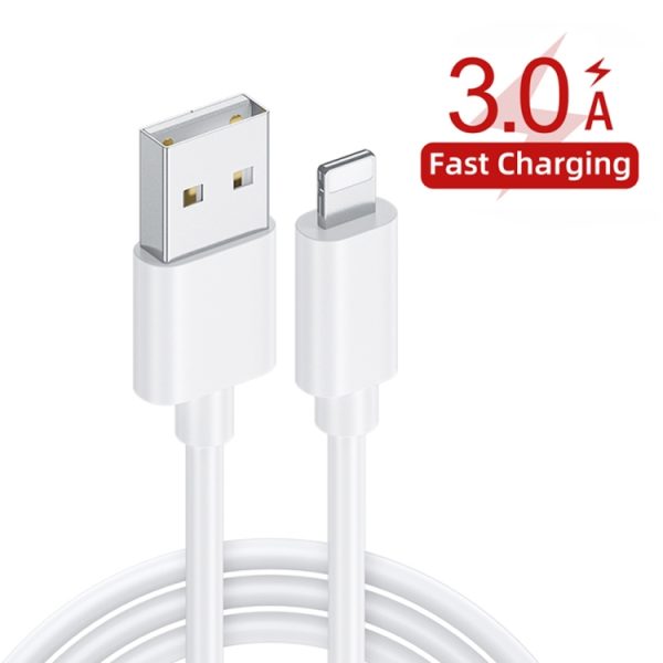 LZ-819A+C 18W QC3.0 USB + PD USB-C / Type-C-interface reislader met indicatielampje + USB naar 8-pins datakabelset voor snel opladen, EU-stekker, EU Plug