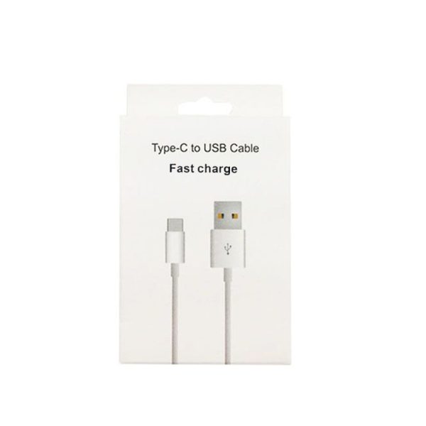 XJ-016 2.4A USB Male naar Type-C / USB-C Male Interface Snelle oplaadgegevenskabel, lengte: 3m