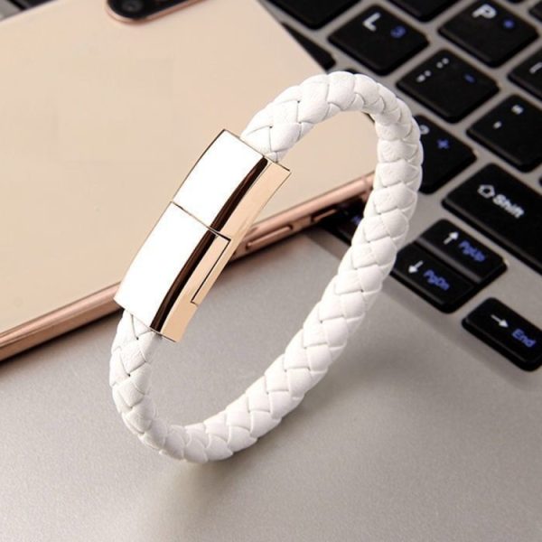XJ-27 3A USB naar Type-C creatieve armbanddatakabel, kabellengte: 22,5 cm, XJ-27 Type-C, 22.5cm Type-C