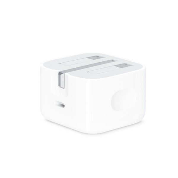 A2344 20W PD 3.0 Type-C / USB-C opvouwbare reislader + USB-C / Type-C naar Type-C snellaaddatakabelset, UK-stekker, lengte: 2m