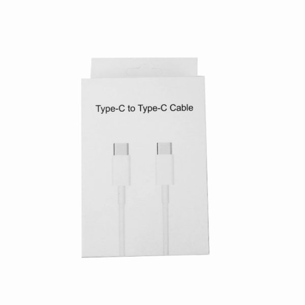 XJ-50 PD 120W 5A USB-C / Type-C naar USB-C / Type-C snellaadgegevenskabel, kabellengte: 1m