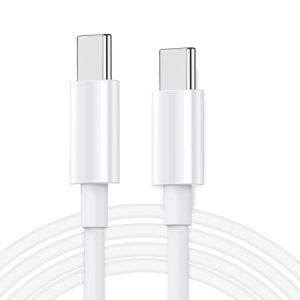 XJ-50 PD 120W 5A USB-C / Type-C naar USB-C / Type-C snellaadgegevenskabel, kabellengte: 2m