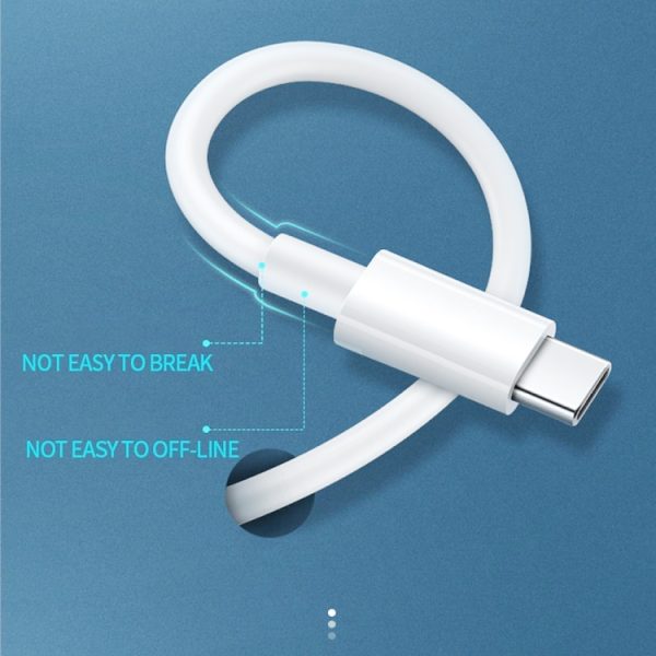 XJ-50 PD 120W 5A USB-C / Type-C naar USB-C / Type-C snellaadgegevenskabel, kabellengte: 2m