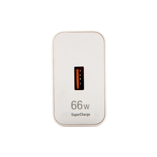 HW-66W 66W USB-snellader voor snel opladen + USB naar Type-C Flash-oplaadgegevenskabel, US-stekker, US Plug(1m), US Plug(1.5m), US Plug(2m)