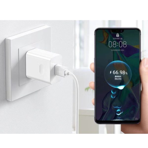 HW-66W 66W USB-snellader voor snel opladen + USB naar Type-C Flash-oplaadgegevenskabel, US-stekker, US Plug(1m), US Plug(1.5m), US Plug(2m)