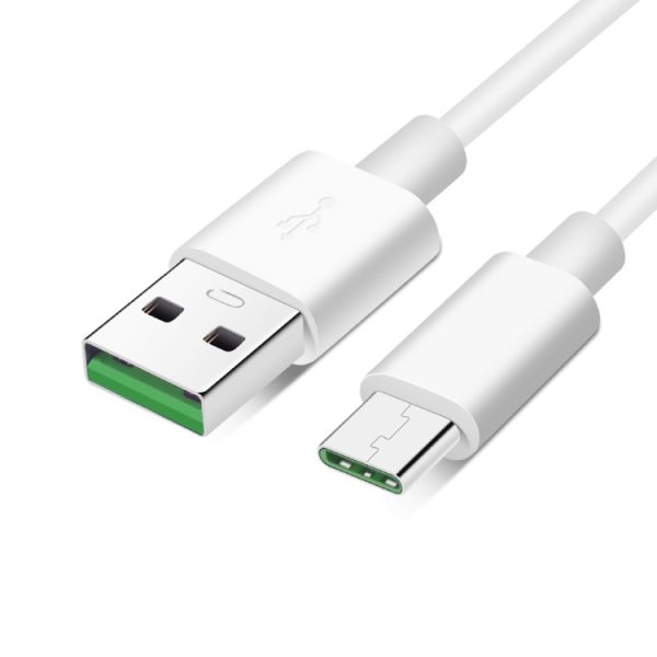 XJ-63 5A USB naar Type-C Super Flash-oplaadgegevenskabel voor OPPO, 1m, 1.5m, 2m