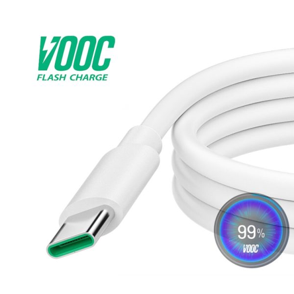 XJ-63 5A USB naar Type-C Super Flash-oplaadgegevenskabel voor OPPO, 1m, 1.5m, 2m