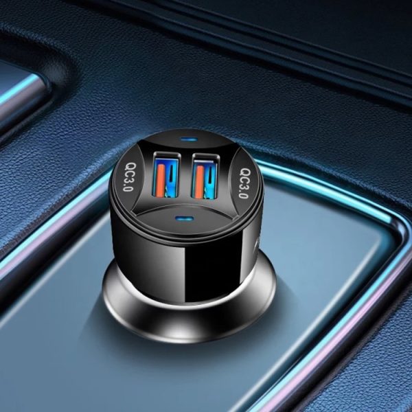 TE-092 36W dubbele QC3.0 USB snelle autolader, Car Charger