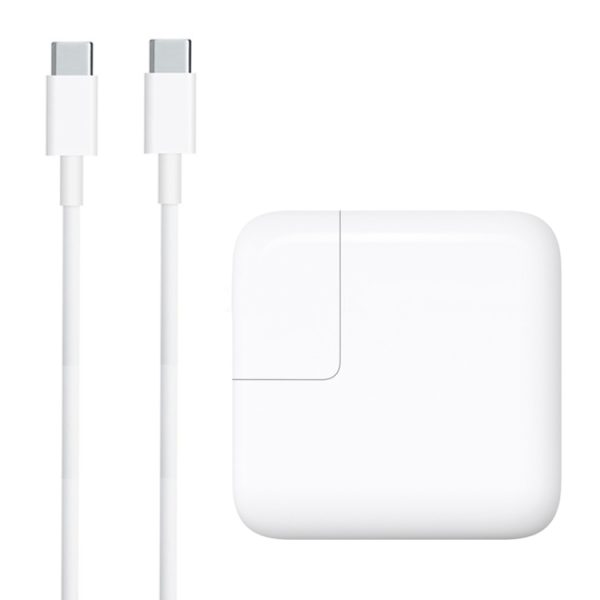 30 W USB-C / Type-C draagbare voedingsadapter voor laptops met 1,8 m USB-C / Type-C naar USB-C / Type-C oplaadkabel,, 30W UK Plug, 30W AU Plug, 30W US Plug, 30W EU Plug