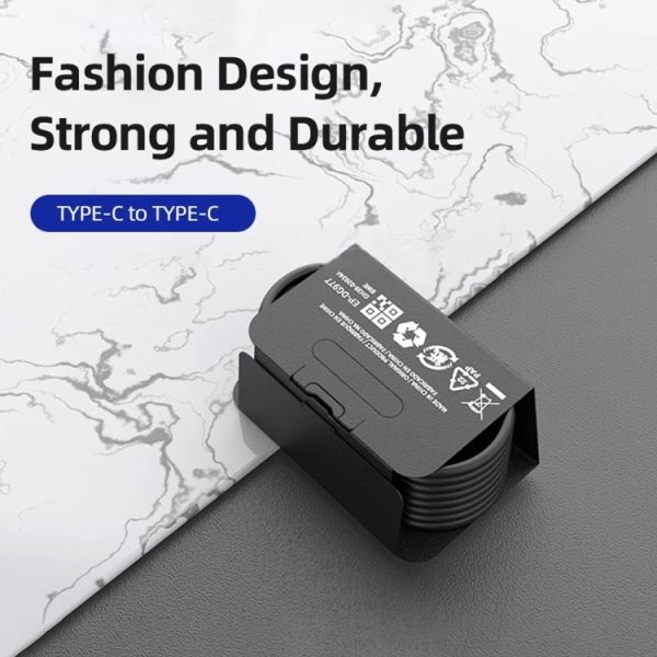 XJ-70 45W 5A USB-C / Type-C naar Type-C supersnelle oplaadkabel, lengte: 1m, 1 PC, 2 PCS, 5 PCS
