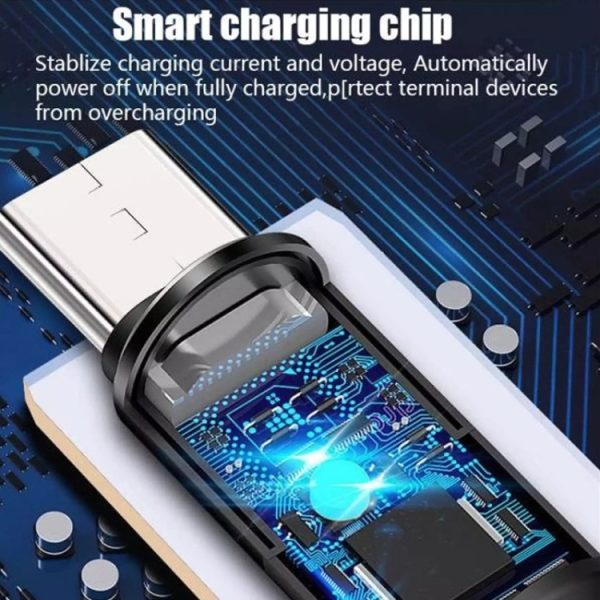 Type-c intelligente automatische stroomonderbrekingskabel voor zinklegering in lichtgevende datalijn