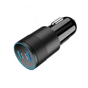 PD40w dubbele PD3.0 Type-C autolader, Car Charger