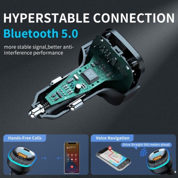 C33 Autolader Quick Charge Type C Snel opladen Telefoon Adapter