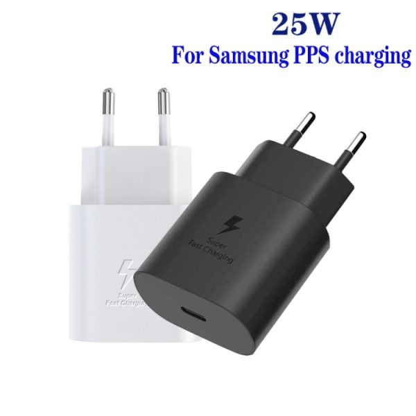 TA800 PD / PPS 25W Type-C poortlader voor Samsung, EU-stekker, EU Plug