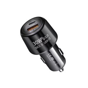 P29 48W PD30W + QC3.0 18W USB-autolader met dubbele poort, P29 (Black), P29 (White)