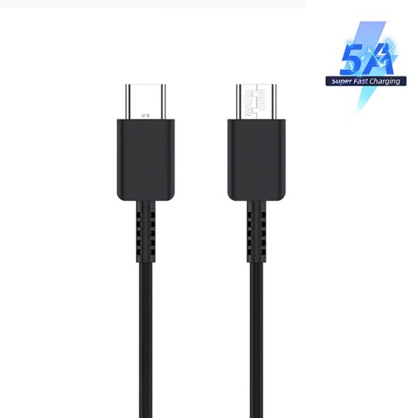 35 W USB-C / Type-C + USB-oplader Ondersteunt PPS / PD-protocol met dubbele Type-C-kabel, EU-stekker